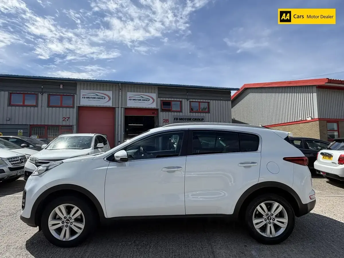 Used Kia Sportage 130 HP (95 kW) 2016 White SUV