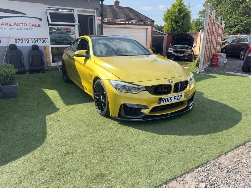 Yellow Used 2015 BMW M4 Coupe | £17,200 (Super price) - Image 1/4