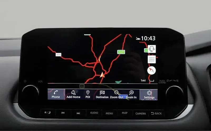 Used Nissan Qashqai N-Connecta 140 HP (102 kW) 2022 Red SUV
