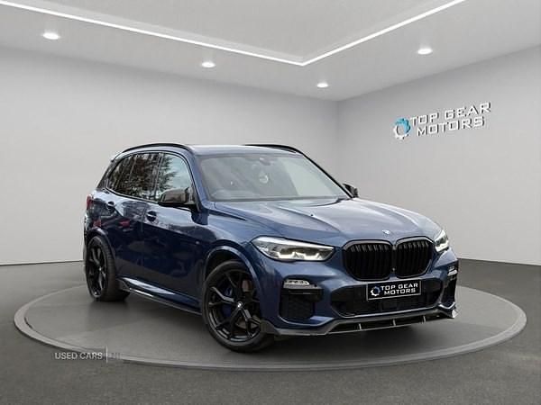 Blue Used 2019 BMW X5 M Sport SUV | £36,990 (A bit pricey) - Image 1/4