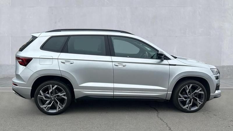 Used Skoda Karoq SportLine 150 HP (110 kW) 2025 Brilliant silver metallic SUV