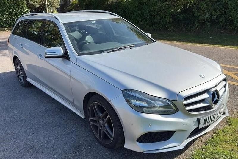 Silver Used 2015 Mercedes E350 AMG line Estate | £10,295 (Good price) - Image 1/1