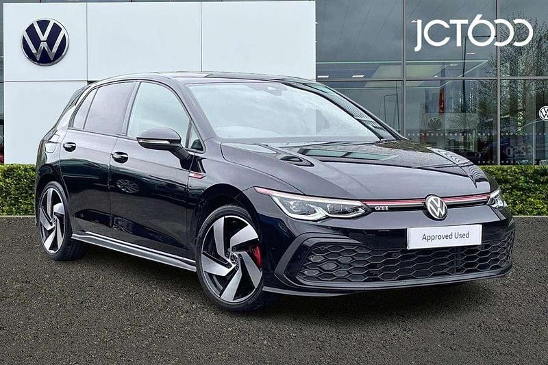 Black Used 2023 VW Golf VIII GTI Hatchback | £28,841 (Fair price) - Image 1/4