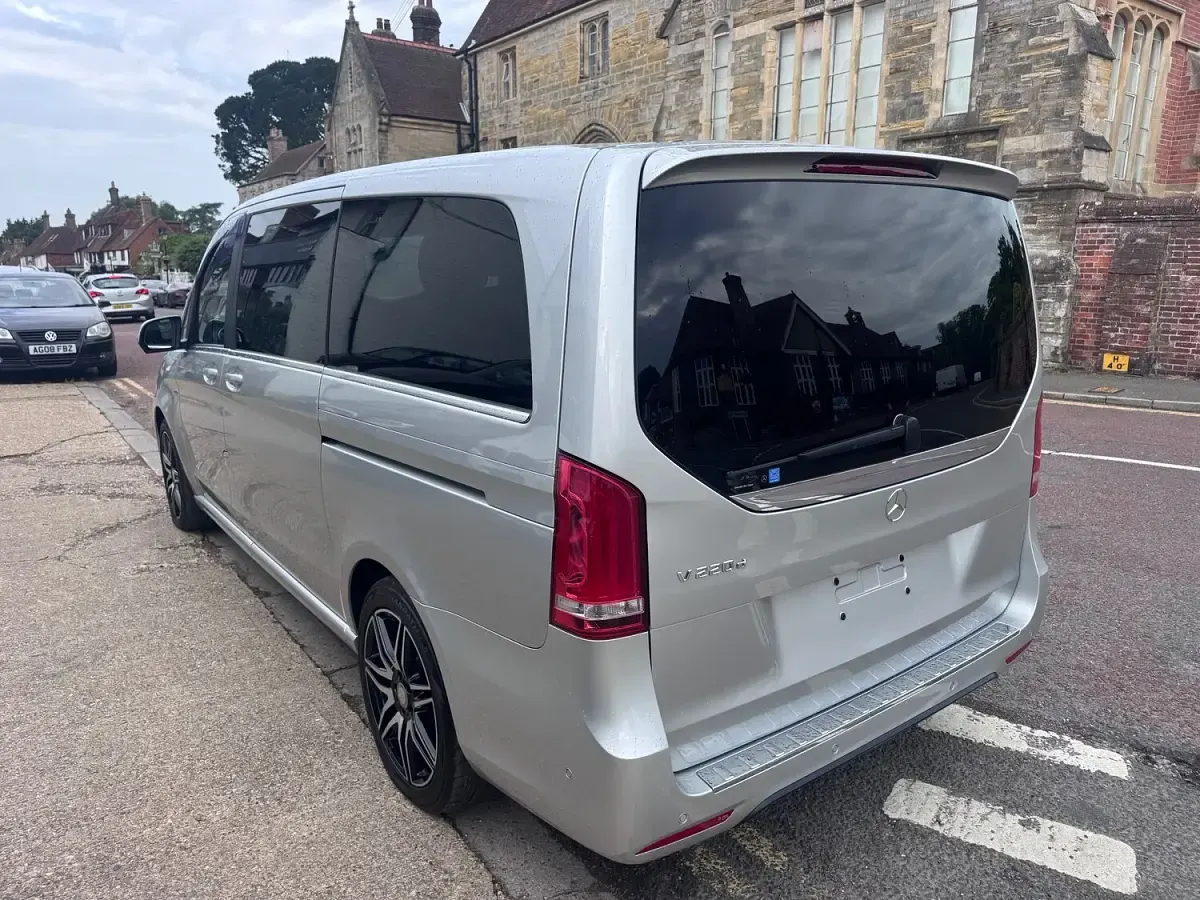 Used Mercedes V220 AMG line 190 HP (139 kW) 2017 Silver MPV