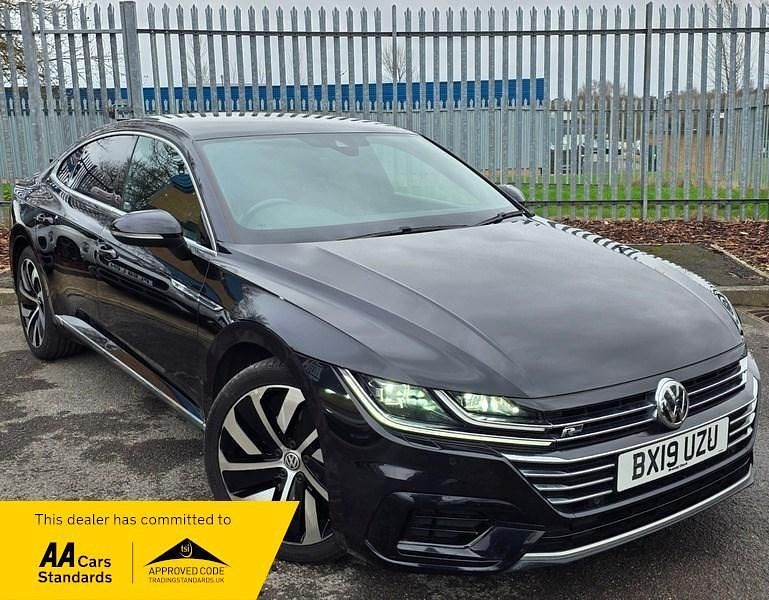 Black Used 2019 VW Arteon R-line Hatchback | £16,595 (Fair price) - Image 1/4