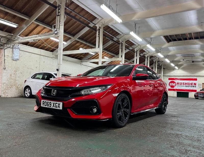 Used Honda Civic Sport 182 HP (133 kW) 2019 Red Hatchback