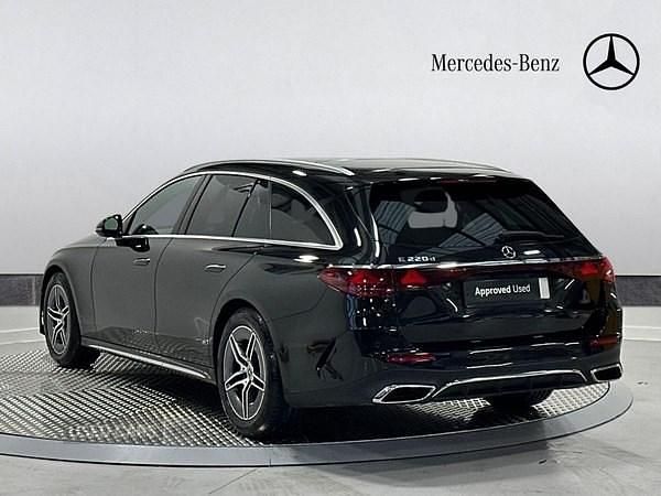 Used Mercedes E220 AMG line 2025 Black Estate