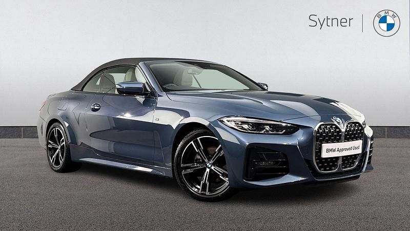 Used BMW 420 M Sport 181 HP (133 kW) 2023 Blue Cabriolet
