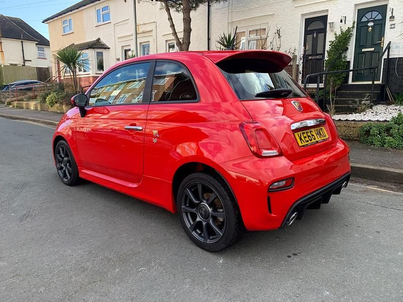Used Abarth 595 145 HP (106 kW) 2017 Red Hatchback