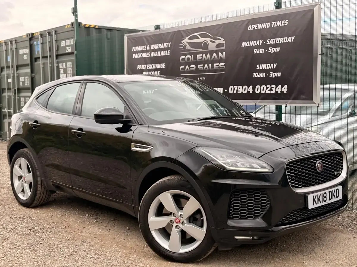 Used Jaguar E-Pace R-Dynamic 2018 Black SUV