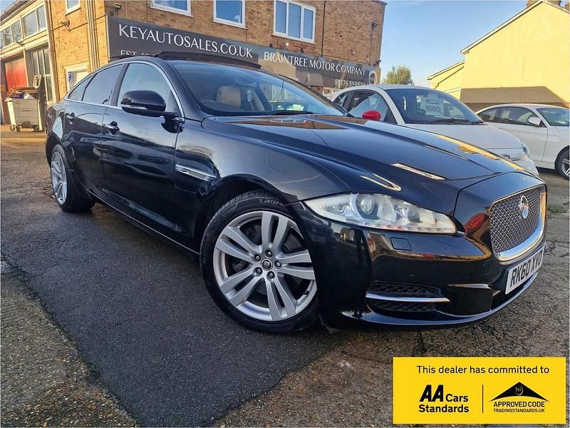 Black Used 2010 Jaguar XJ Luxury Sedan | £8,495 (Fair price) - Image 1/4