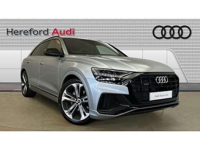 Silver Used 2022 Audi Q8 Black Edition SUV | £47,739 (Good price) - Image 1/4