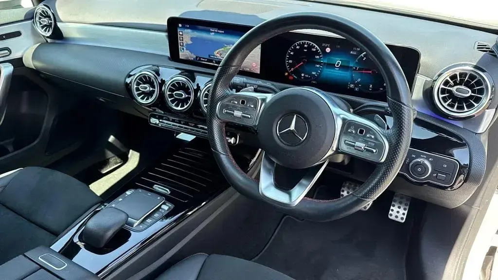 Used Mercedes A220 AMG Line Premium Plus 2021 White Hatchback