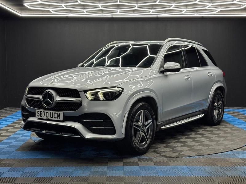 Usado Mercedes GLE400 AMG line 2021 Prateado Carrinha