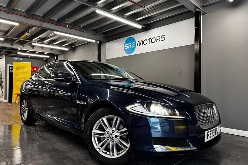 Used Jaguar XF Luxury 240 HP (176 kW) 2013 Blue Sedan