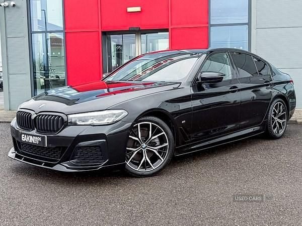 Used BMW 520 M Sport 2022 Black Sedan