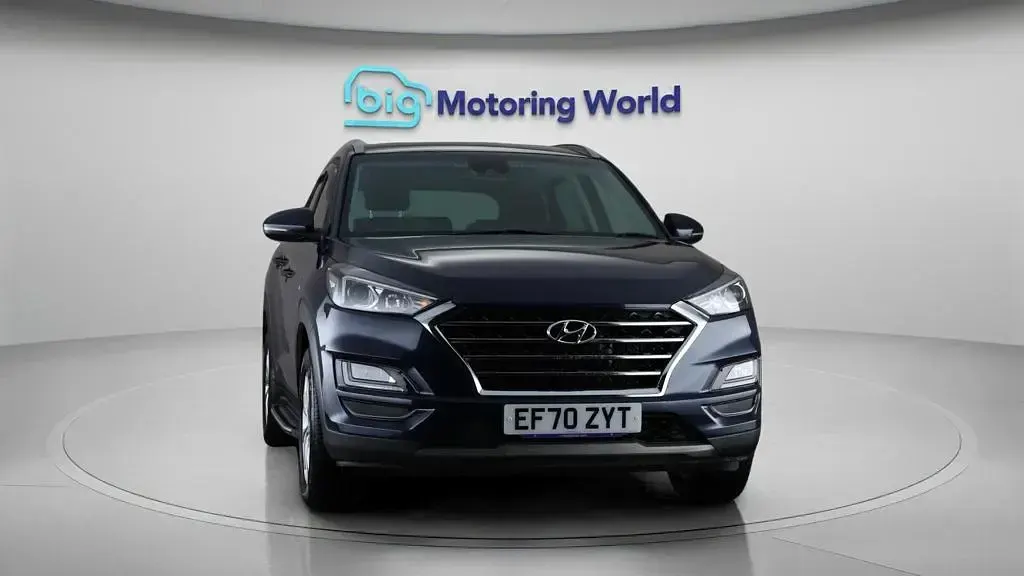 Used Hyundai Tucson SE 115 HP (84 kW) 2021 Blue SUV