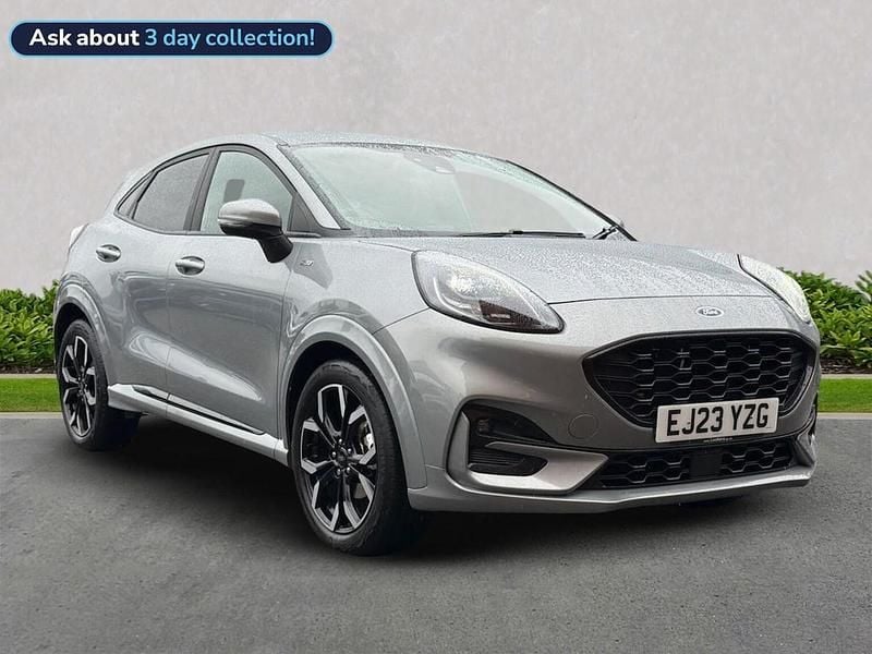 Silver Used 2023 Ford Puma Gen-E ST-Line X Hatchback | £19,299 (Fair price) - Image 1/4