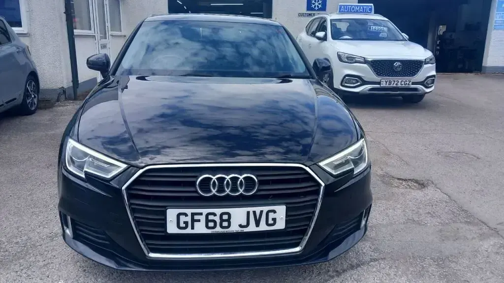 Used Audi A3 Sport 150 HP (110 kW) 2018 Black Sedan
