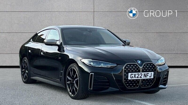 Black Used 2022 BMW M440 M Sport Sedan | £38,095 (Good price) - Image 1/4