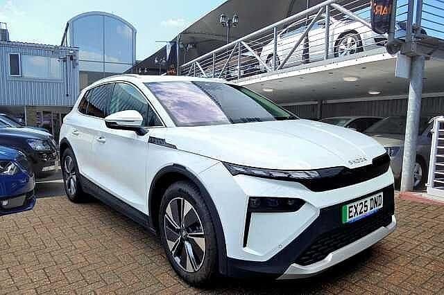 White New 2025 Skoda Elroq SUV | £34,480 - Image 1/4