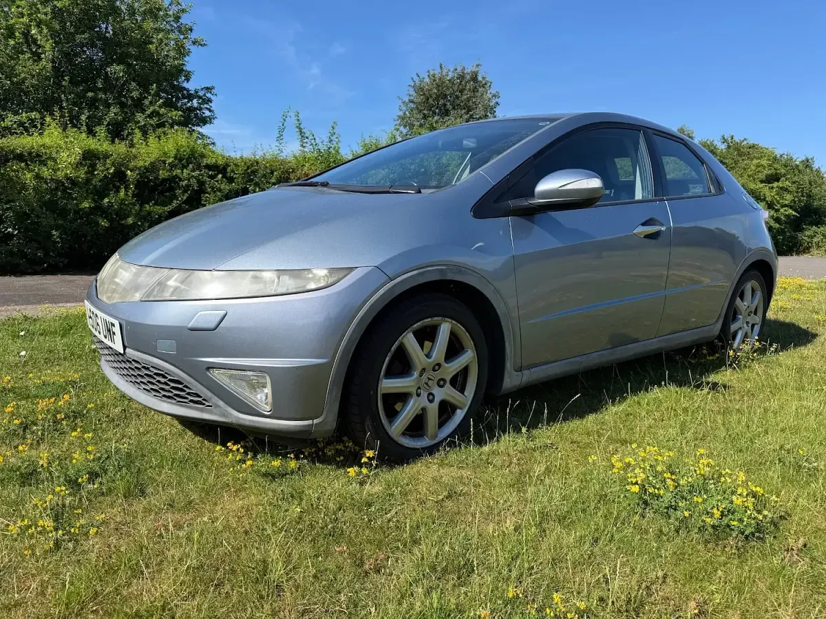 Used Honda Civic EX 140 HP (102 kW) 2006 Blue Hatchback