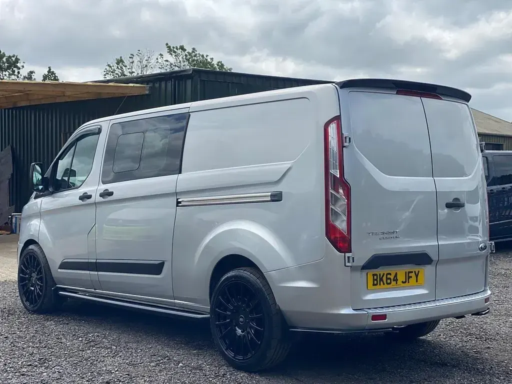 Used Ford Transit Custom 125 HP (91 kW) 2014 Silver Van