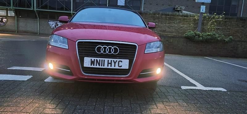 Used Audi A3 Cabriolet Sport 2011 Red Cabriolet