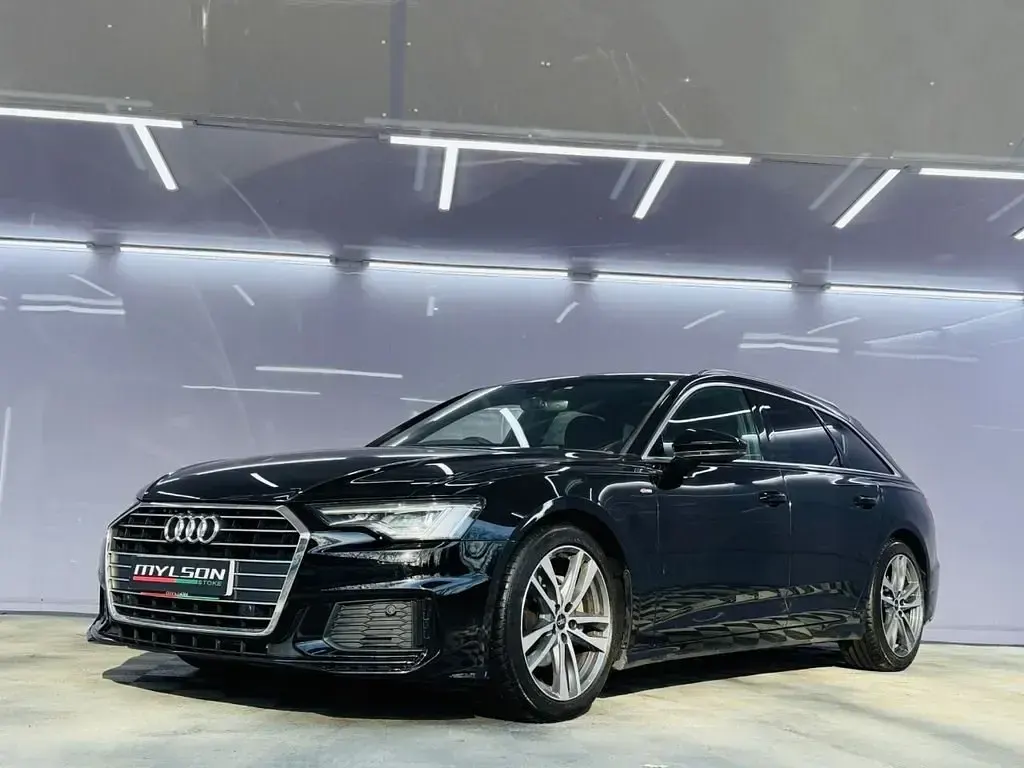 Begagnad Audi A6 S-Line 204 HK (150 kW) 2022 Svart Kombi