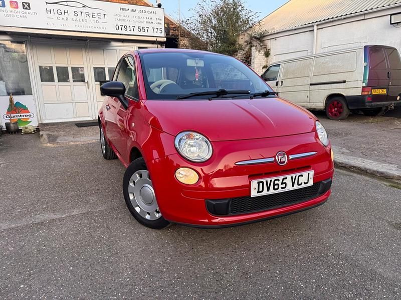 Used Fiat 500 Pop 69 HP (50 kW) 2015 Red Hatchback