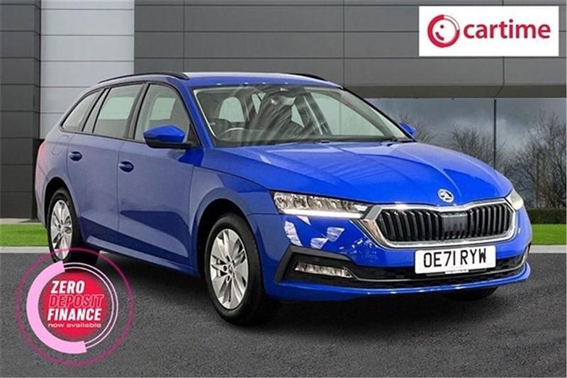 Blue Used 2022 Skoda Octavia SE Technology Estate | £21,066 (Expensive) - Image 1/3