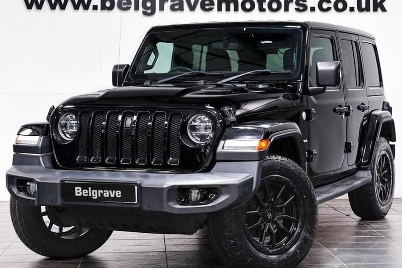 Used 2020 Jeep Wrangler Unlimited Sahara SUV | £32,980 (Fair price) - Image 1/1