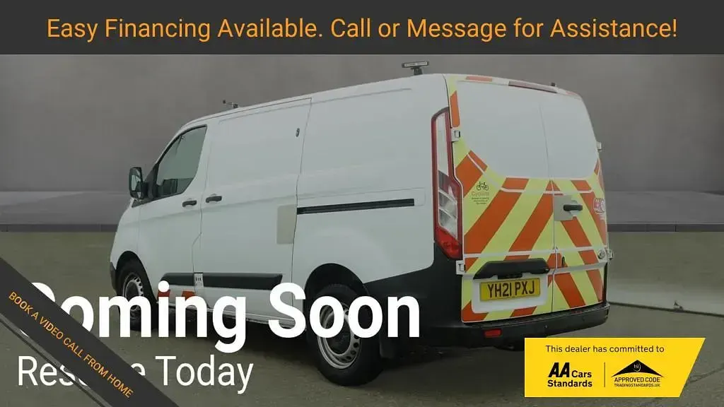 Used Ford Transit Custom S 2021 White Van
