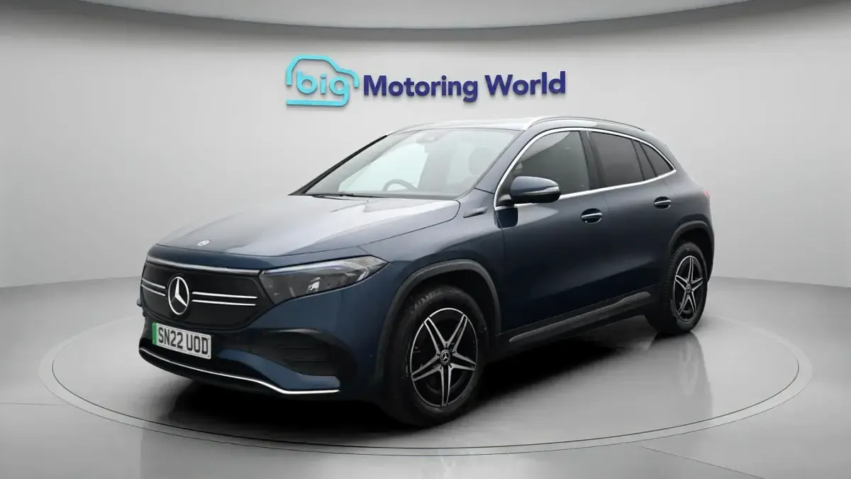 Used Mercedes EQA250 AMG line 139 kW (190 HP) 2022 Blue SUV