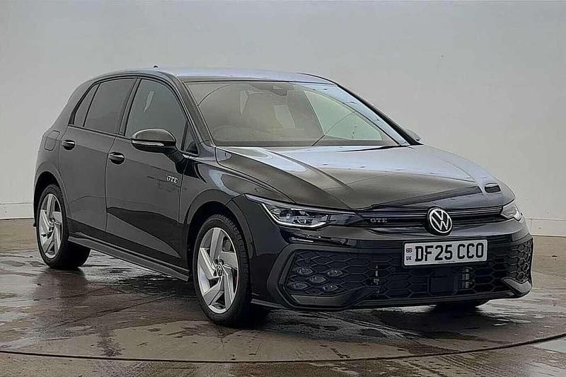 Black Used 2025 VW Golf VIII GTE Hatchback | £28,989 (A bit pricey) - Image 1/4