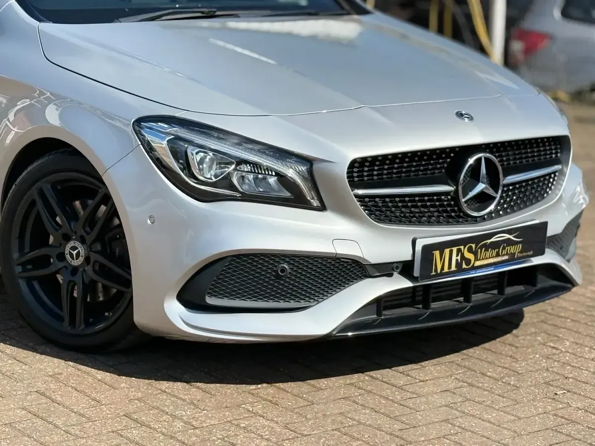 Used Mercedes CLA220 AMG line 2018 Silver Sedan