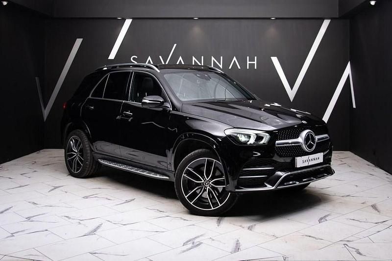 Black Used 2022 Mercedes GLE400 AMG line SUV | £45,750 (Fair price) - Image 1/4