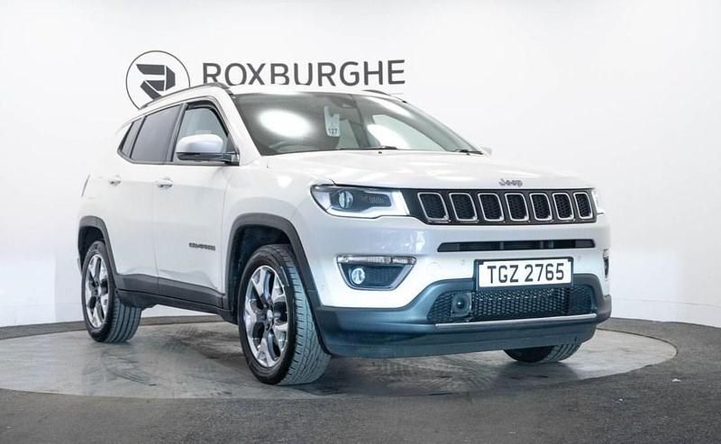 White Used 2021 Jeep Compass Limited SUV | £12,290 (Fair price) - Image 1/4