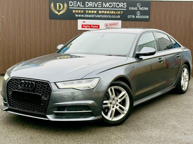 Used Audi A6 S-Line 190 HP (139 kW) 2017 Grey Sedan