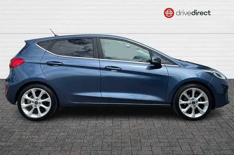 Used Ford Fiesta Titanium X 2020 Blue Hatchback