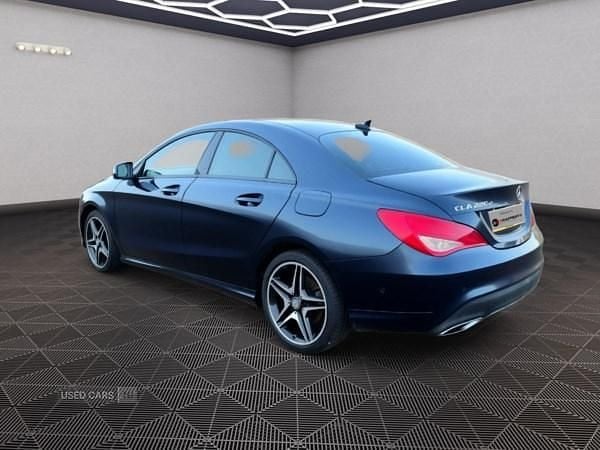 Used Mercedes CLA220 170 HP (125 kW) 2019 Blue Sedan