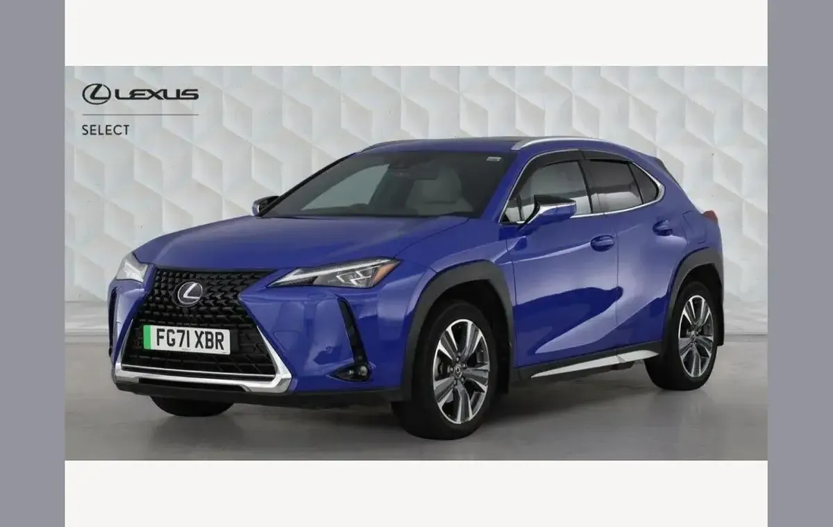 Used Lexus UX 300e 150 kW (204 HP) 2021 Blue SUV