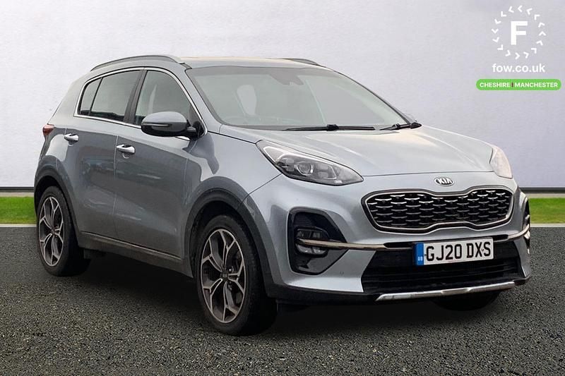 Used Kia Sportage GT-Line 136 HP (100 kW) 2020 Silver SUV