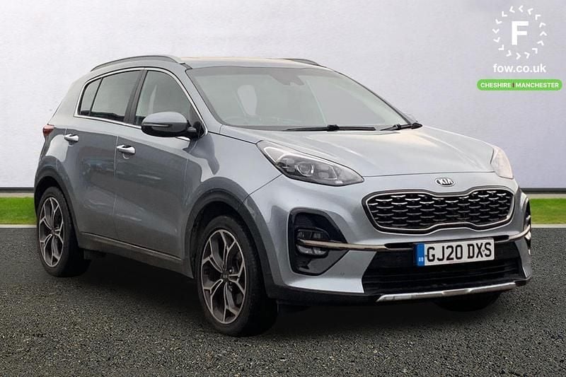 Silver Used 2020 Kia Sportage GT-Line SUV | £12,299 (Good price) - Image 1/3