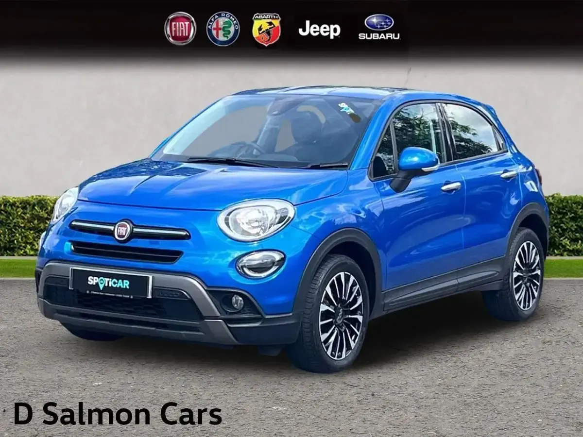 Used Fiat 500X Cross 120 HP (88 kW) 2019 Blue SUV