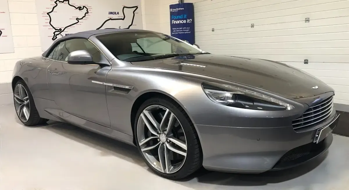 Used Aston Martin Virage 497 HP (365 kW) 2011 Silver Cabriolet