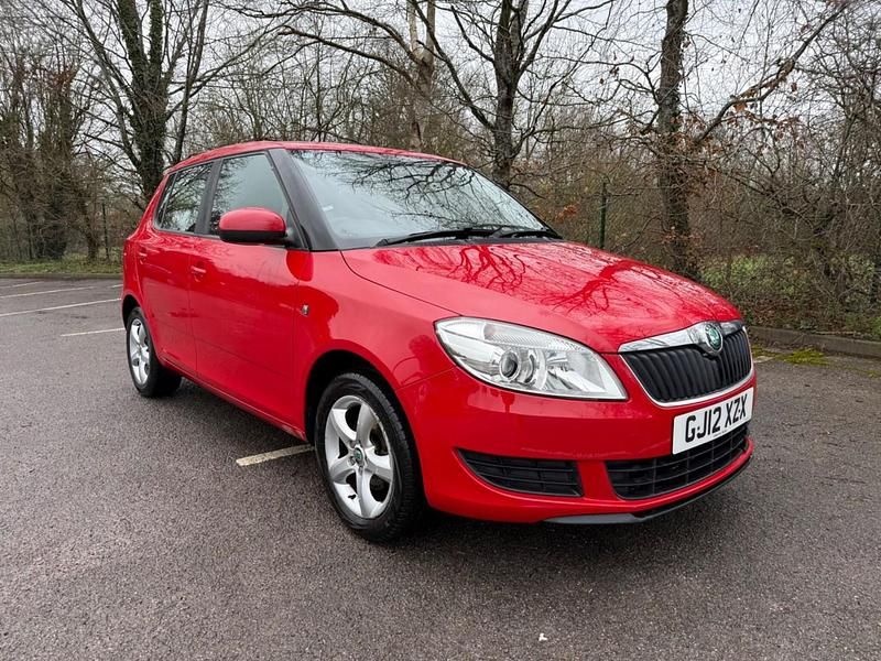 Used Skoda Fabia SE 2012 Red Hatchback