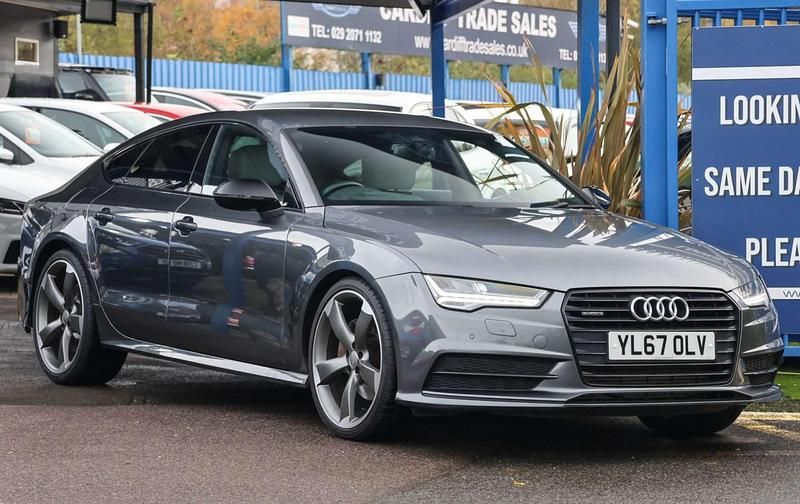 Used Audi A7 Black Edition 2017 Grey Hatchback