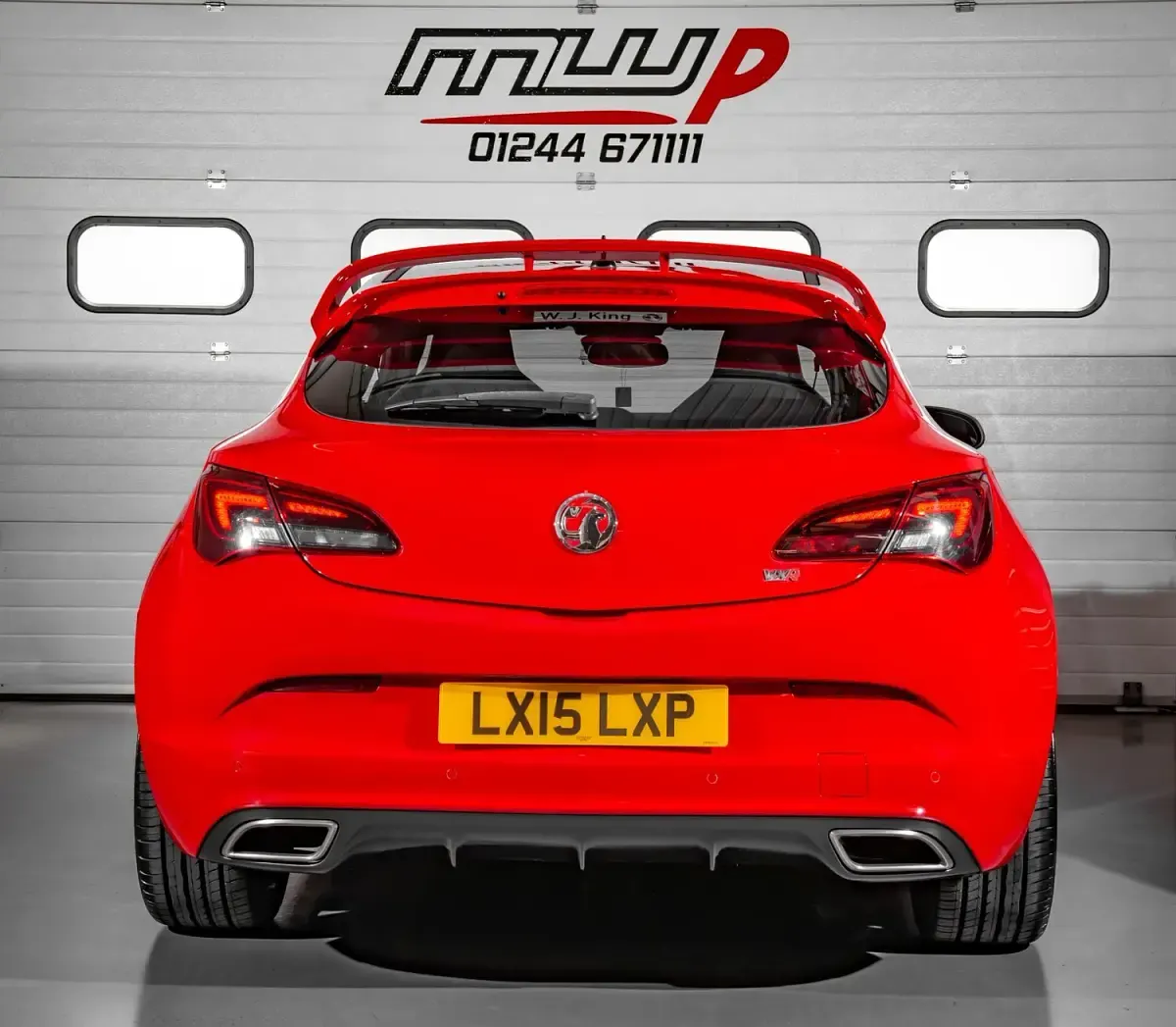 Used Vauxhall Astra GTC 280 HP (205 kW) 2015 Red Hatchback