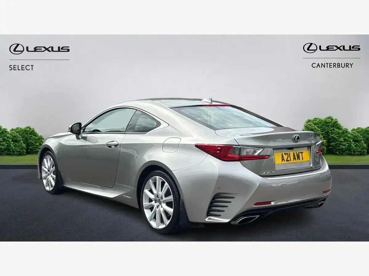 Used Lexus RC300h 2017 Silver Coupe